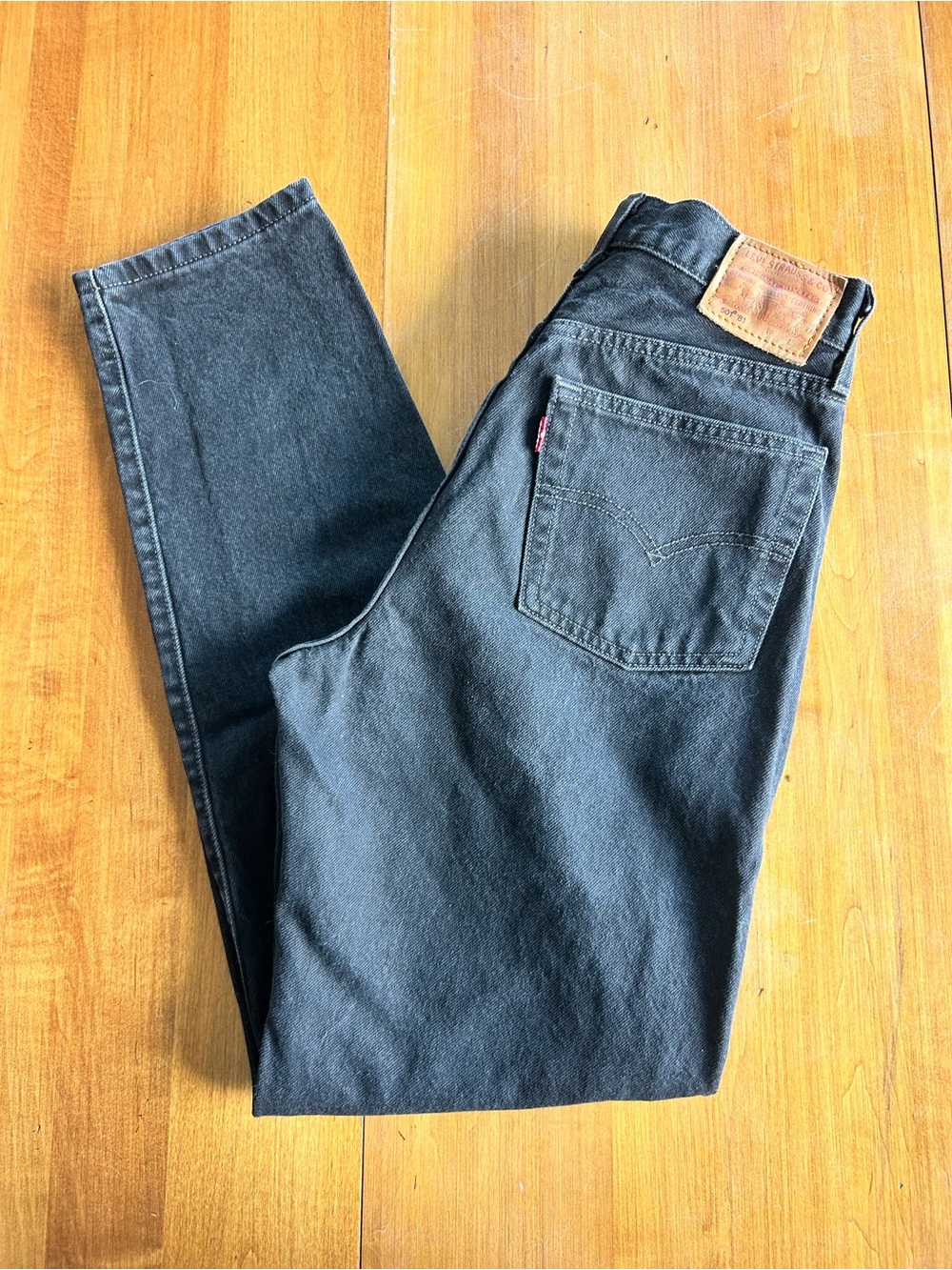 Levi's Women’s 501 ‘81 Black Denim Jeans